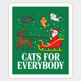 Cats for Everybody! Sticker